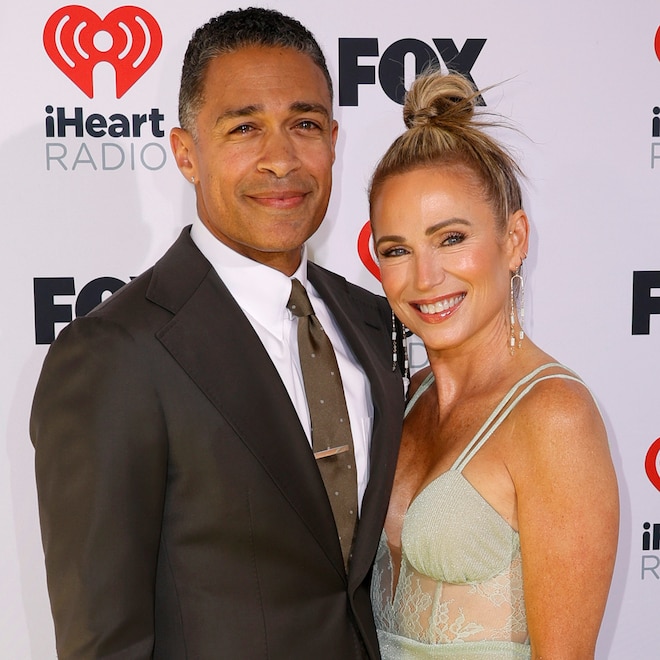 How Amy Robach's Parents Handled "Gut Punch" of Her Dating T.J. Holmes